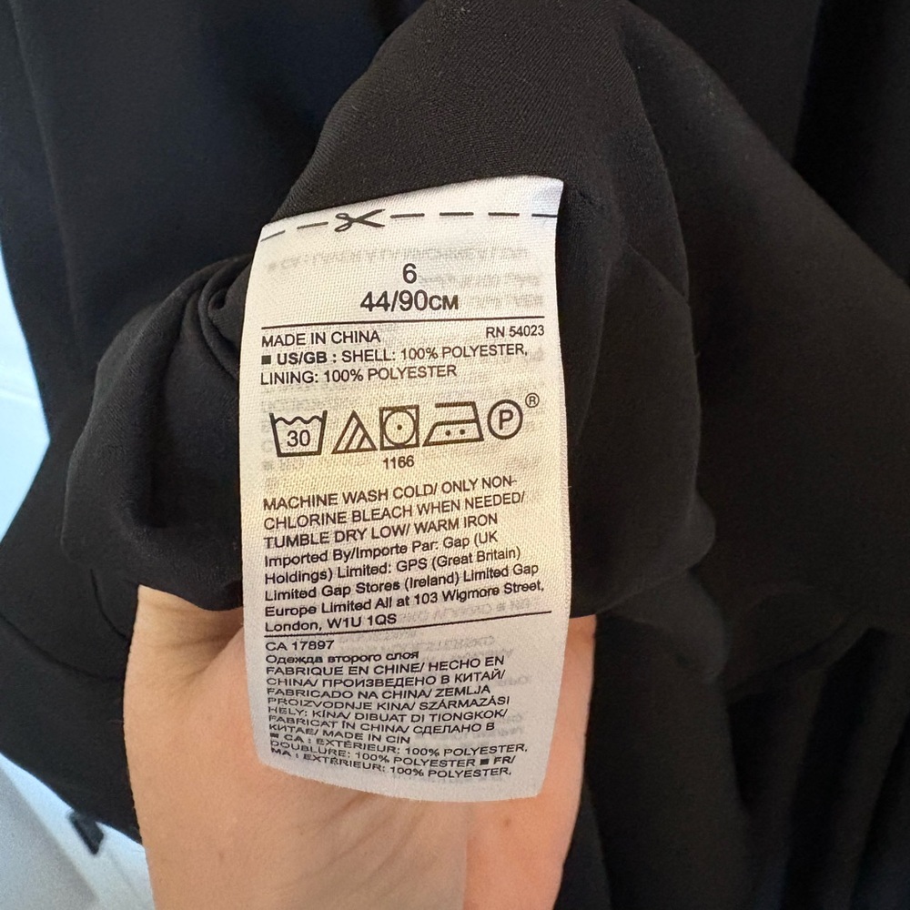 Banana Republic Black Pintuck Midi Dress - Picture 5 of 6